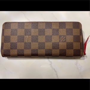 Authentic Louis Vuitton clemence wallet
